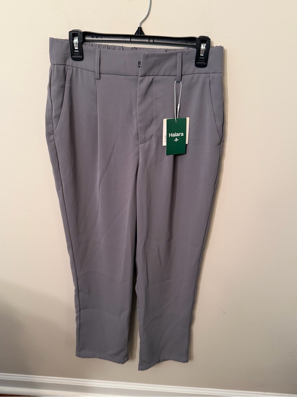 NWT Halara Grey Comfy Dress Pants size Medium